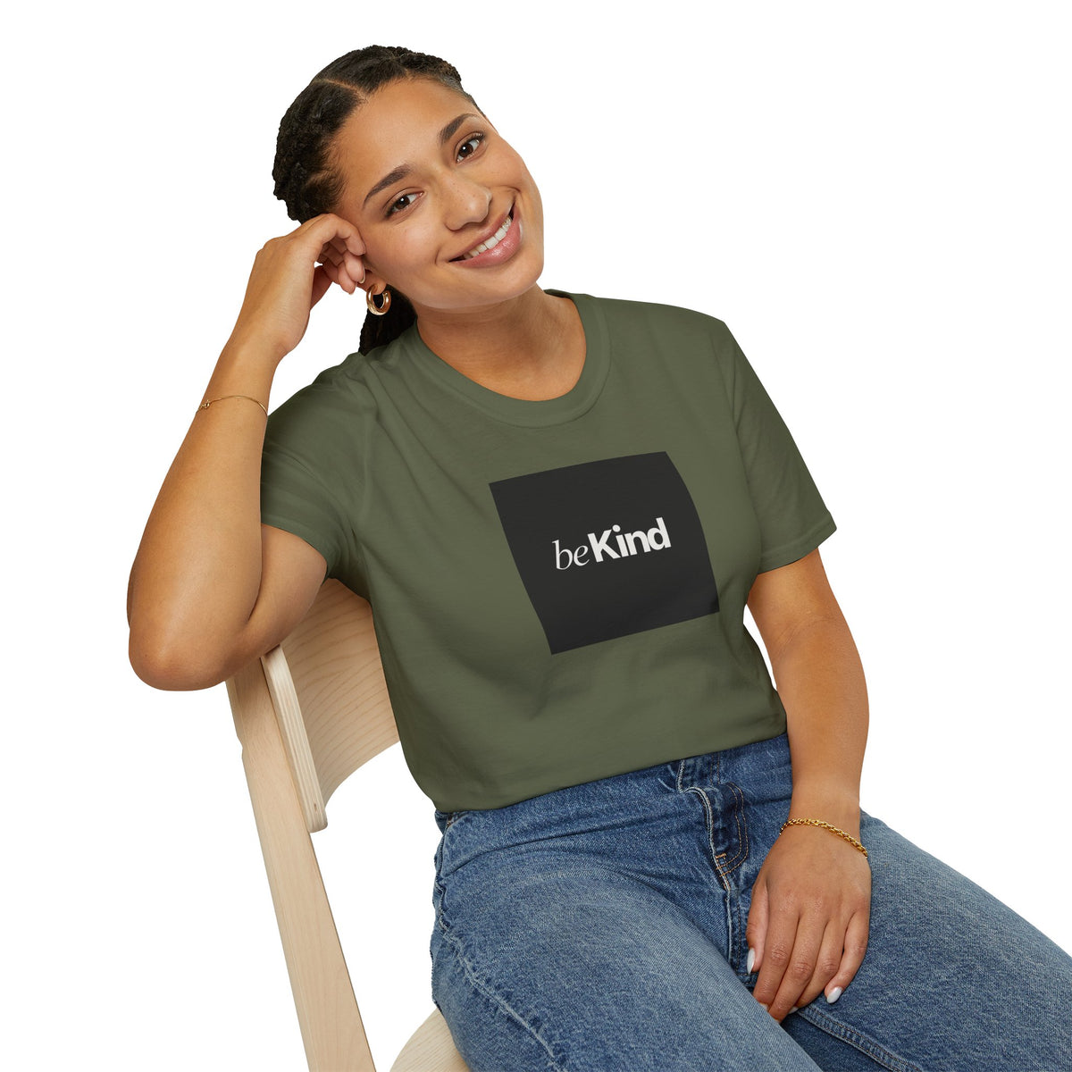 Be Kind Minimalist T-Shirt — Inspirational Positive Message Tee