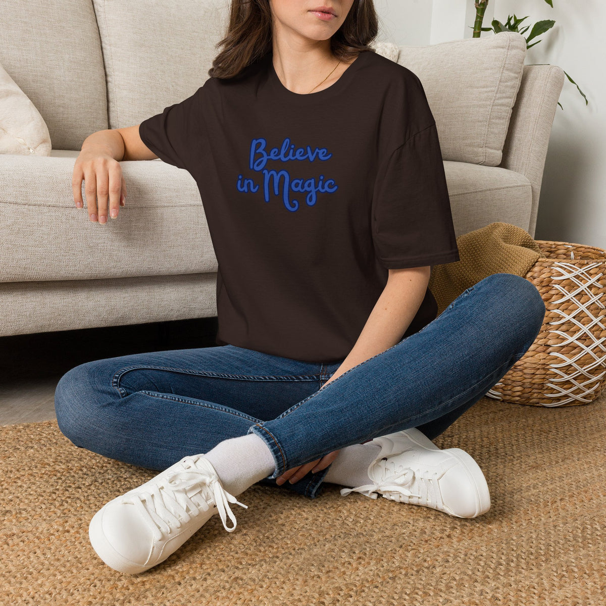 Believe in Magic T‑Shirt — Inspirational Script Tee
