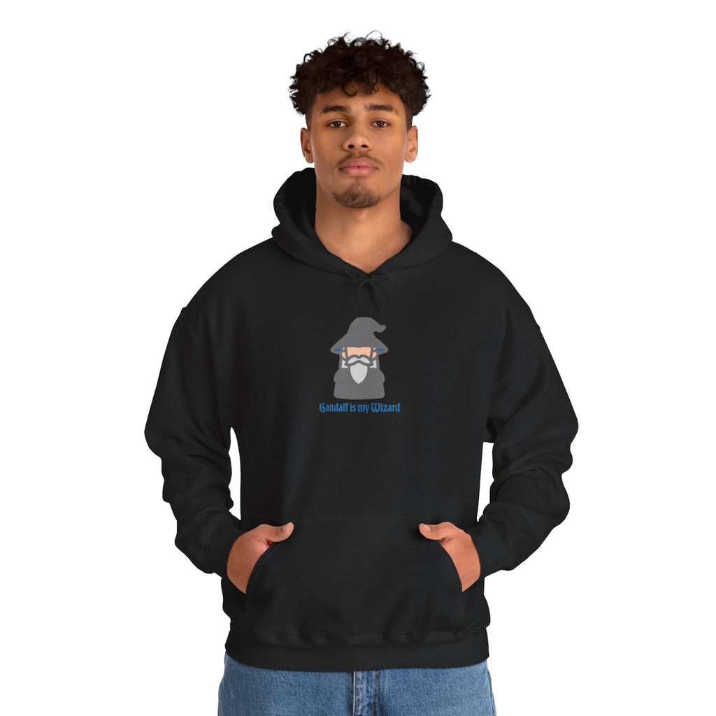 Gandalf Is My Wizard Hoodie — Cute Wizard Graphic Pullover