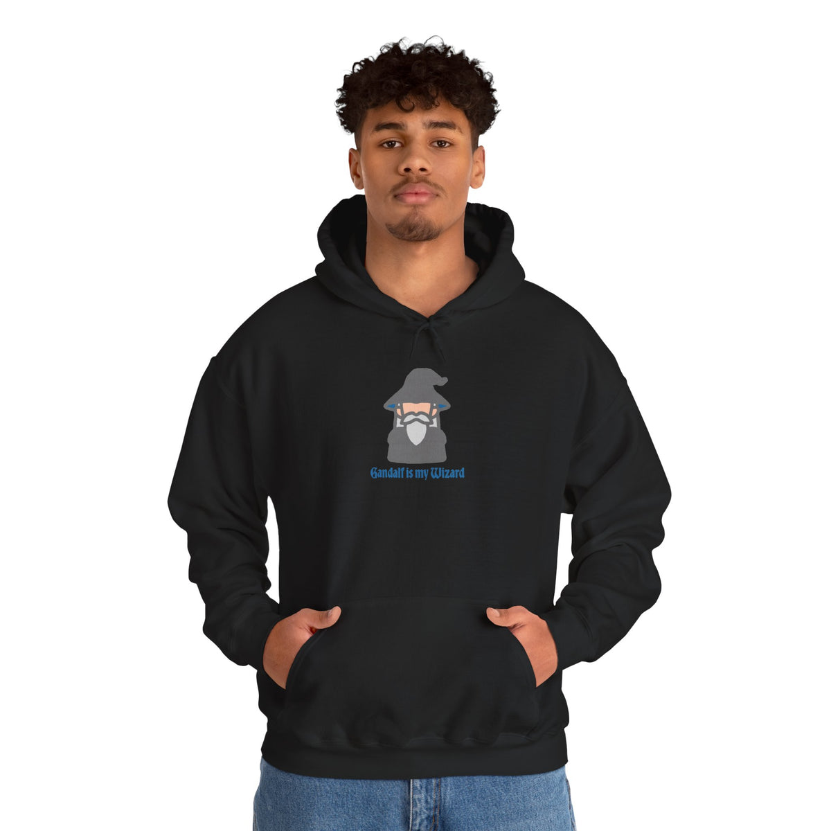 Gandalf Is My Wizard Hoodie — Cute Wizard Graphic Pullover
