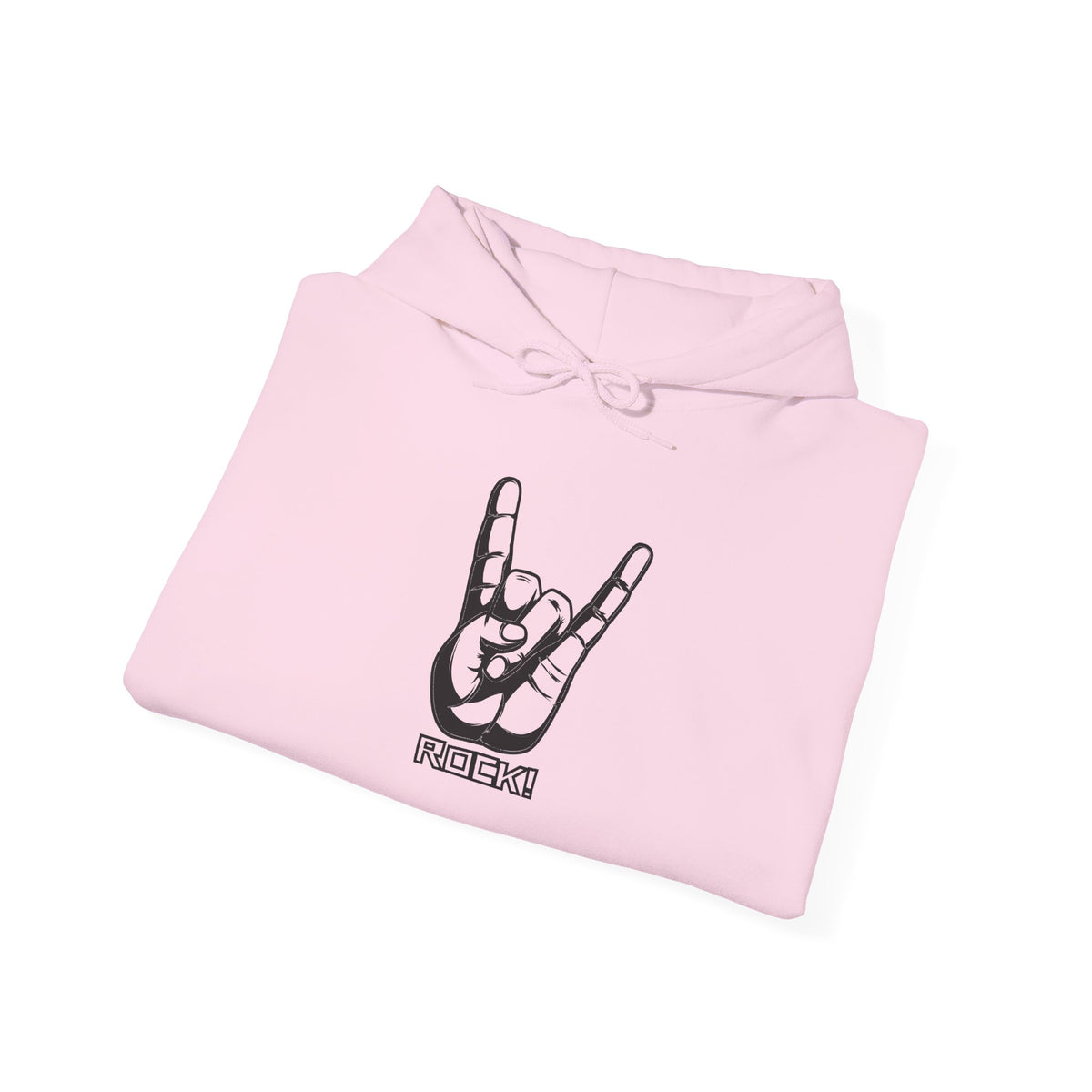 Rock On Hoodie — Cozy Graphic Pullover for Music Lovers