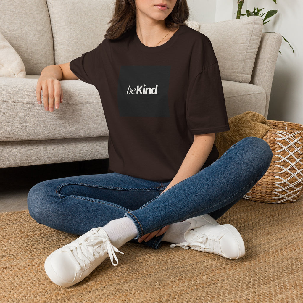 Be Kind Minimalist T-Shirt — Inspirational Positive Message Tee