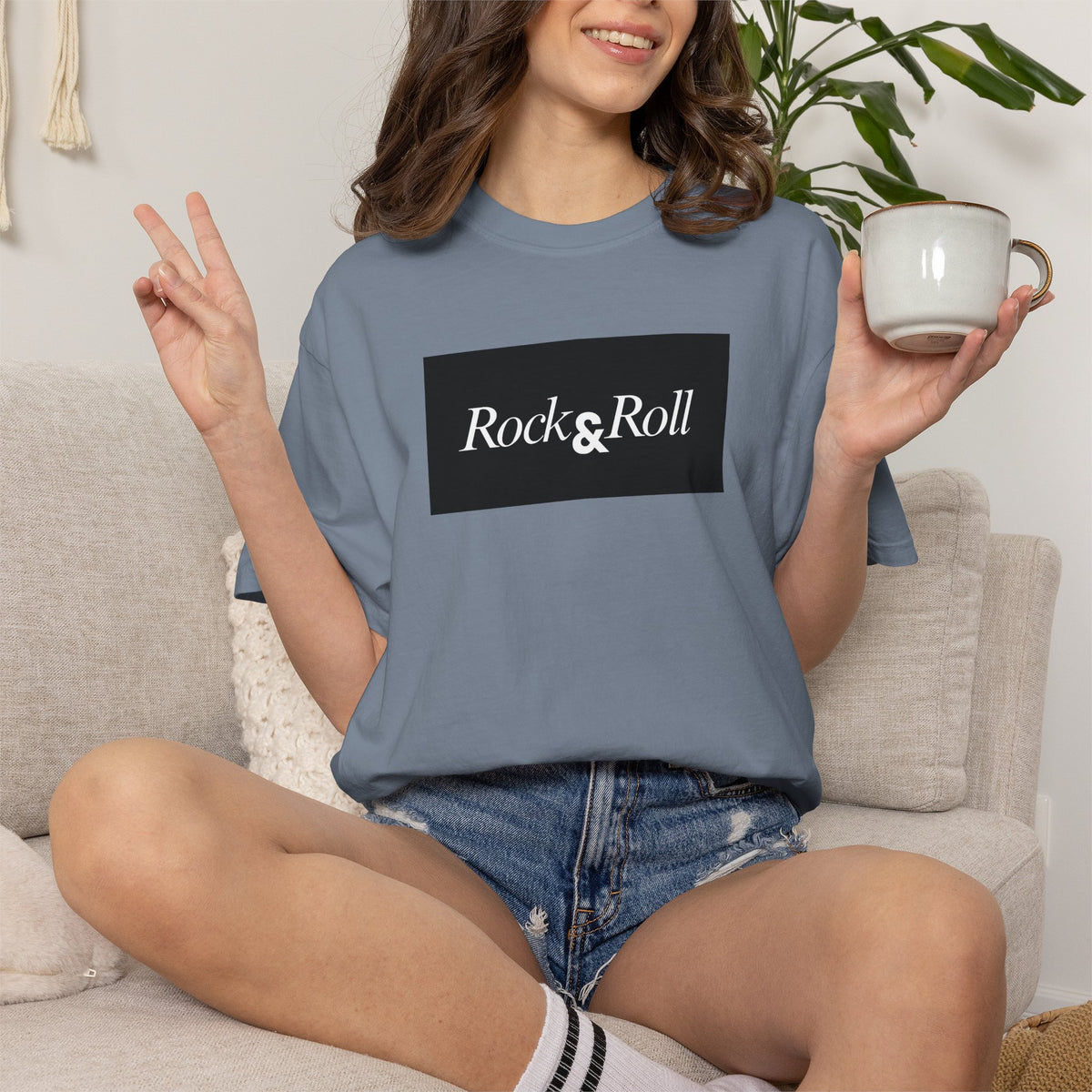 Rock & Roll Box Logo T‑Shirt