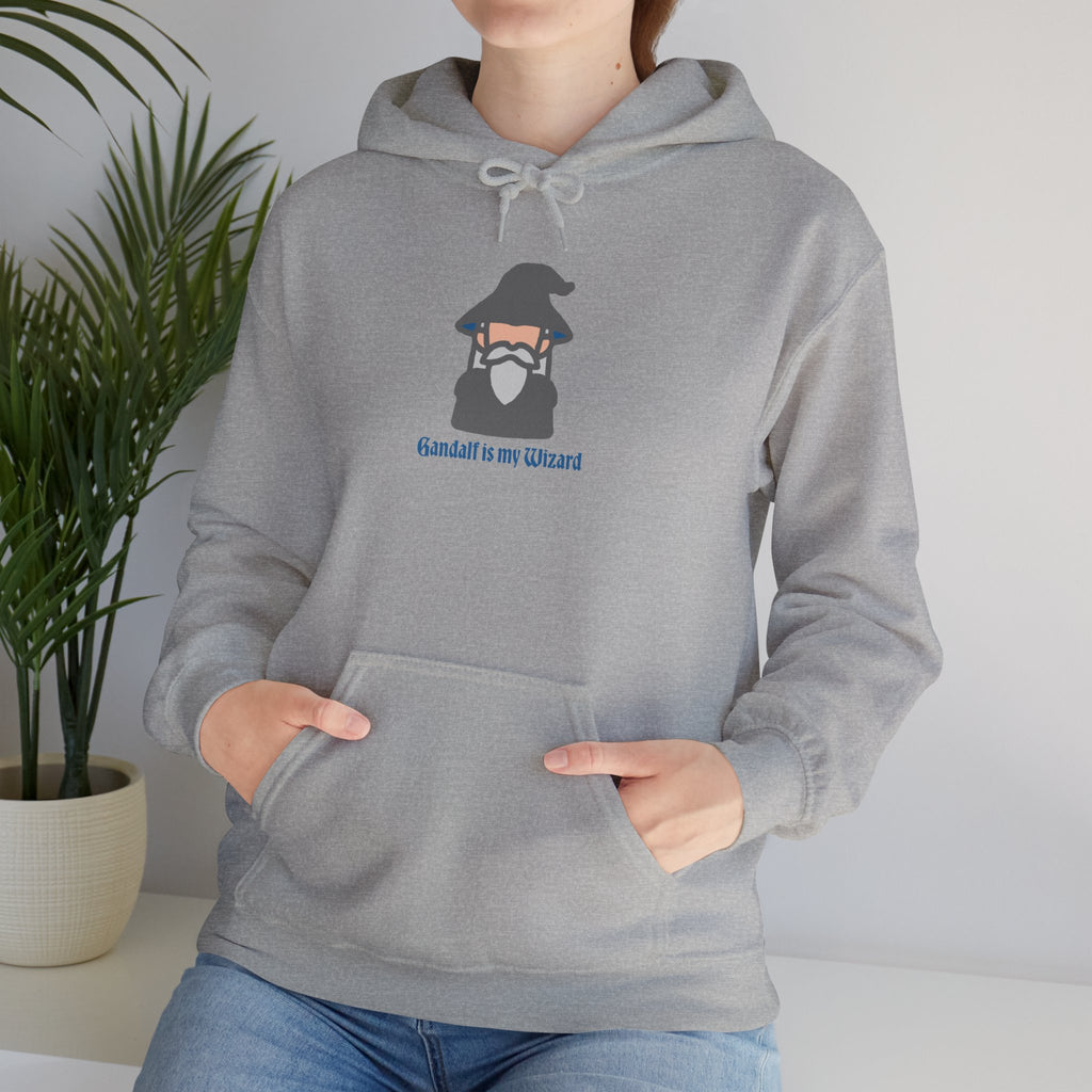 Gandalf Is My Wizard Hoodie — Cute Wizard Graphic Pullover