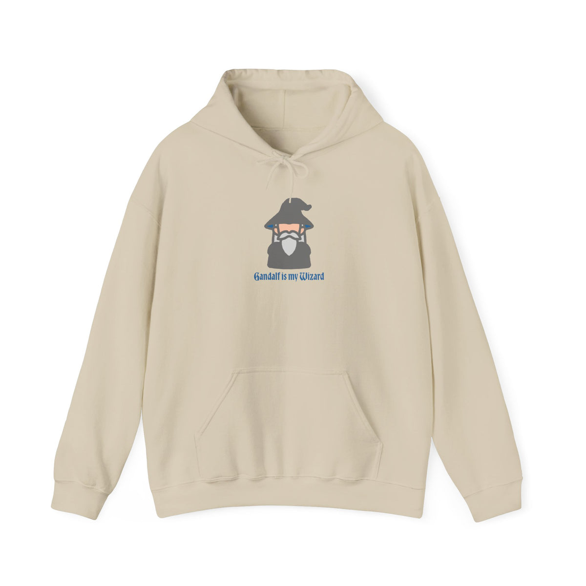 Gandalf Is My Wizard Hoodie — Cute Wizard Graphic Pullover
