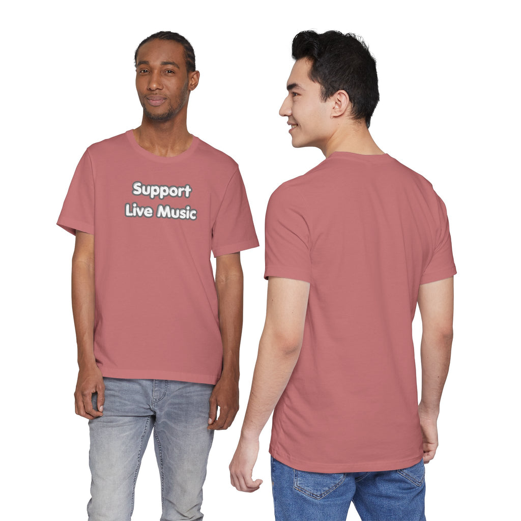 Support Live Music T-Shirt