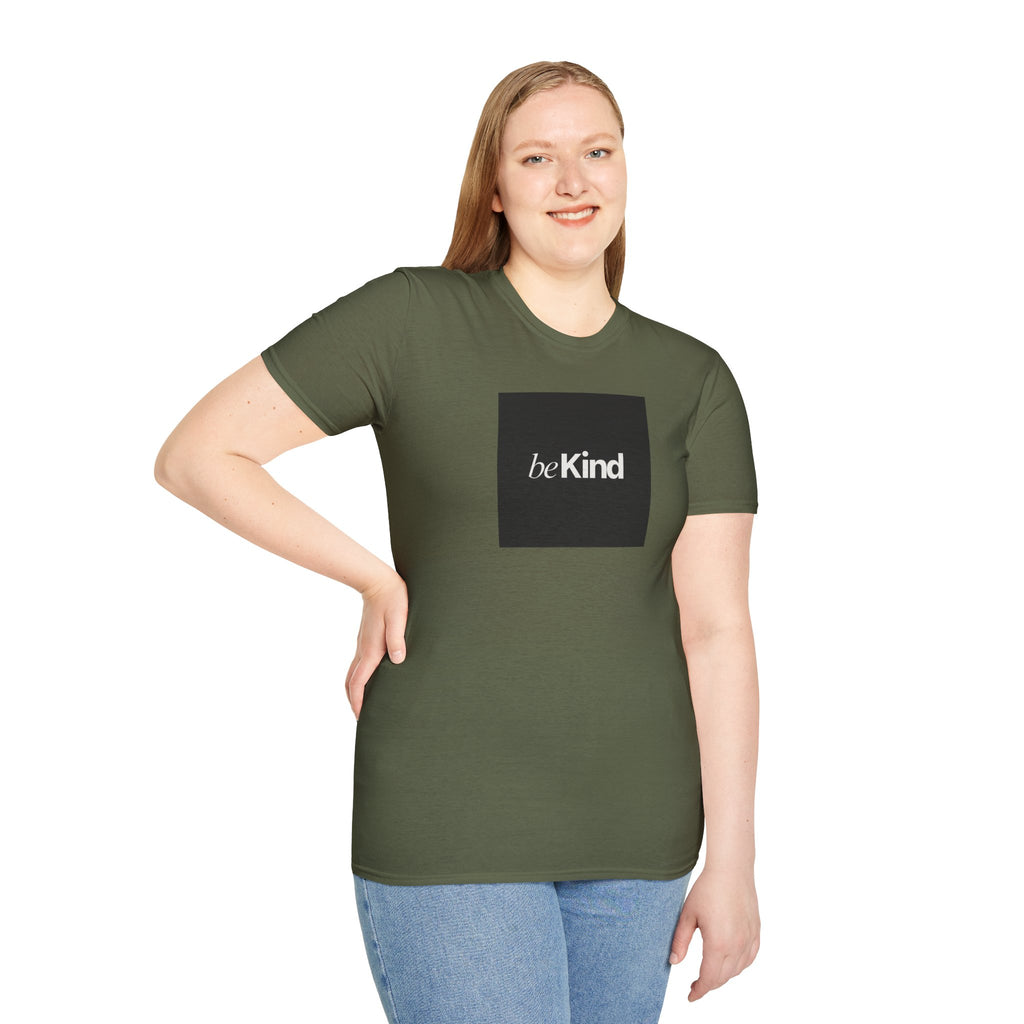 Be Kind Minimalist T-Shirt — Inspirational Positive Message Tee