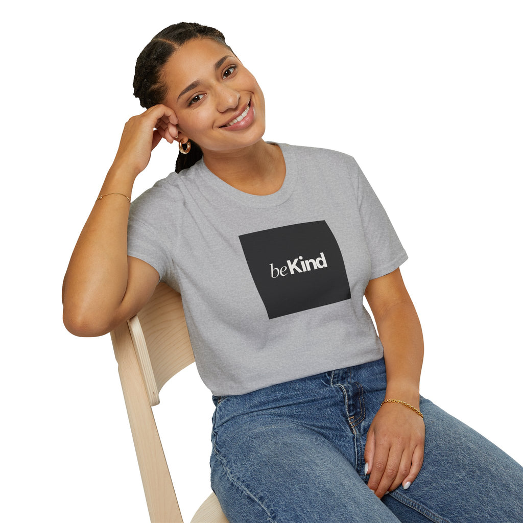 Be Kind Minimalist T-Shirt — Inspirational Positive Message Tee