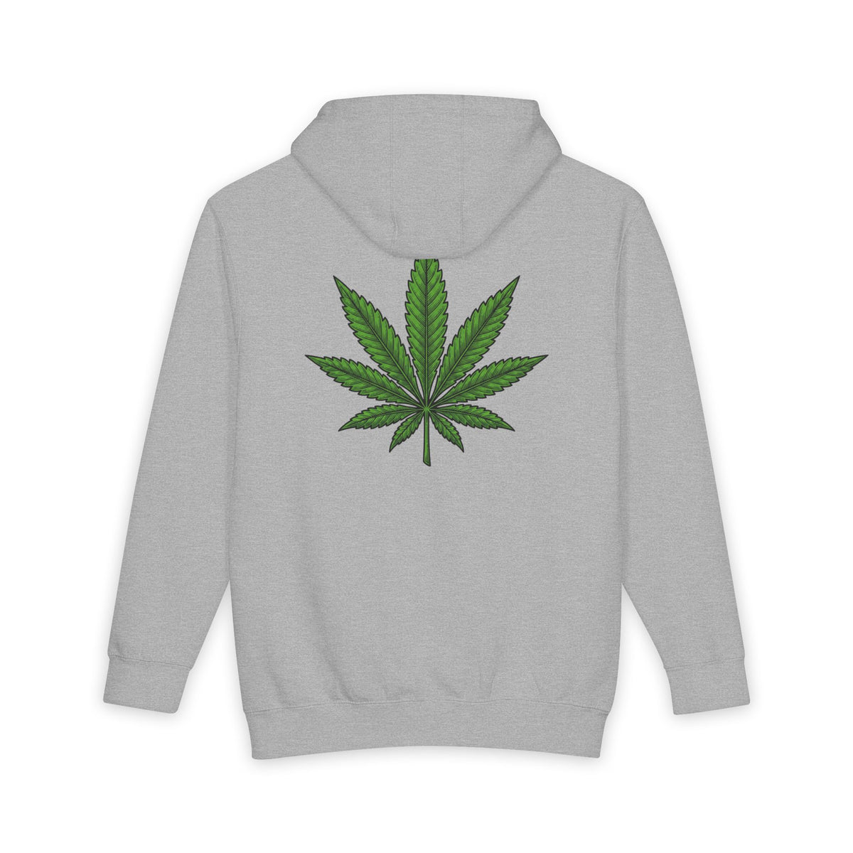 Marijuana Leaf Hoodie - Cannabis Graphic Pullover for Weed Enthusiast's