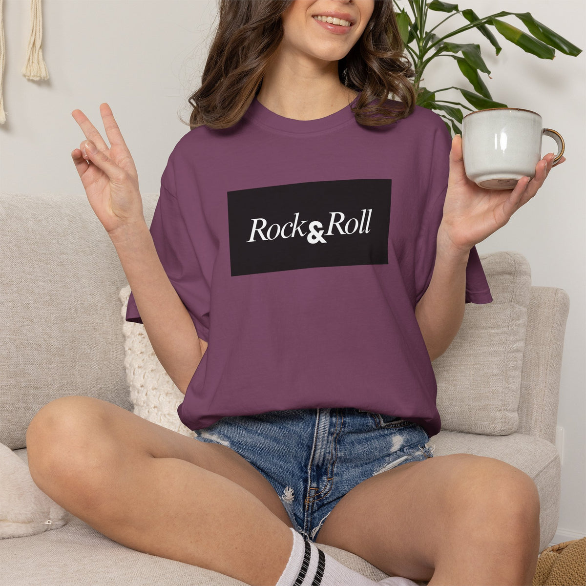 Rock & Roll Box Logo T‑Shirt