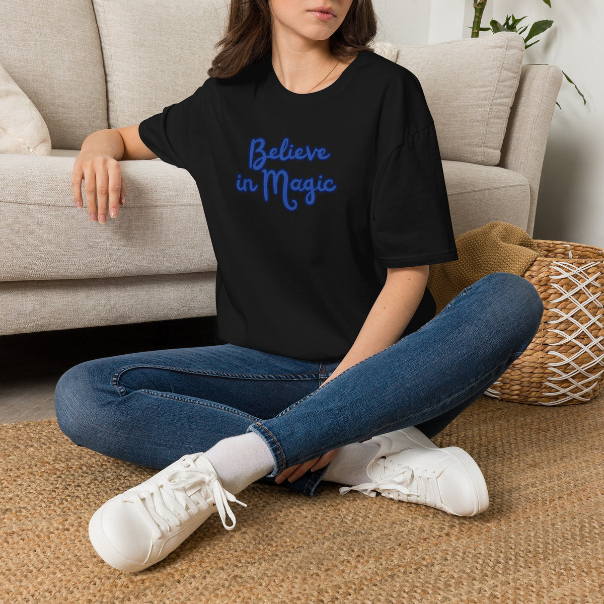 Believe in Magic T‑Shirt — Inspirational Script Tee