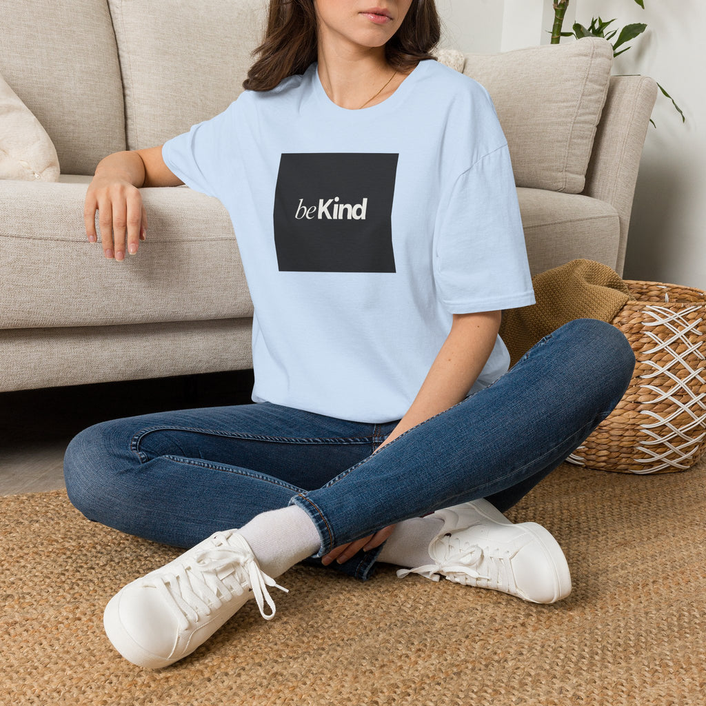Be Kind Minimalist T-Shirt — Inspirational Positive Message Tee