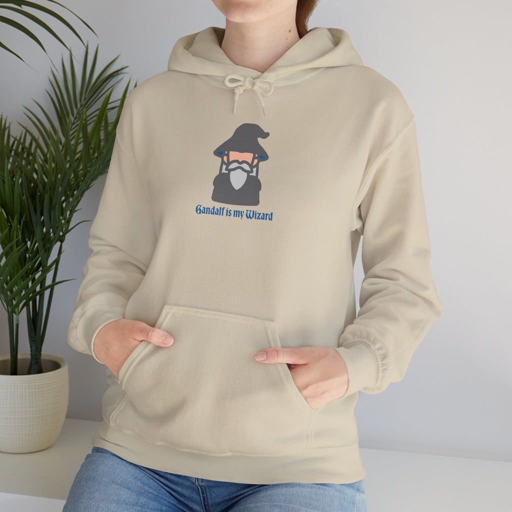 Gandalf Is My Wizard Hoodie — Cute Wizard Graphic Pullover