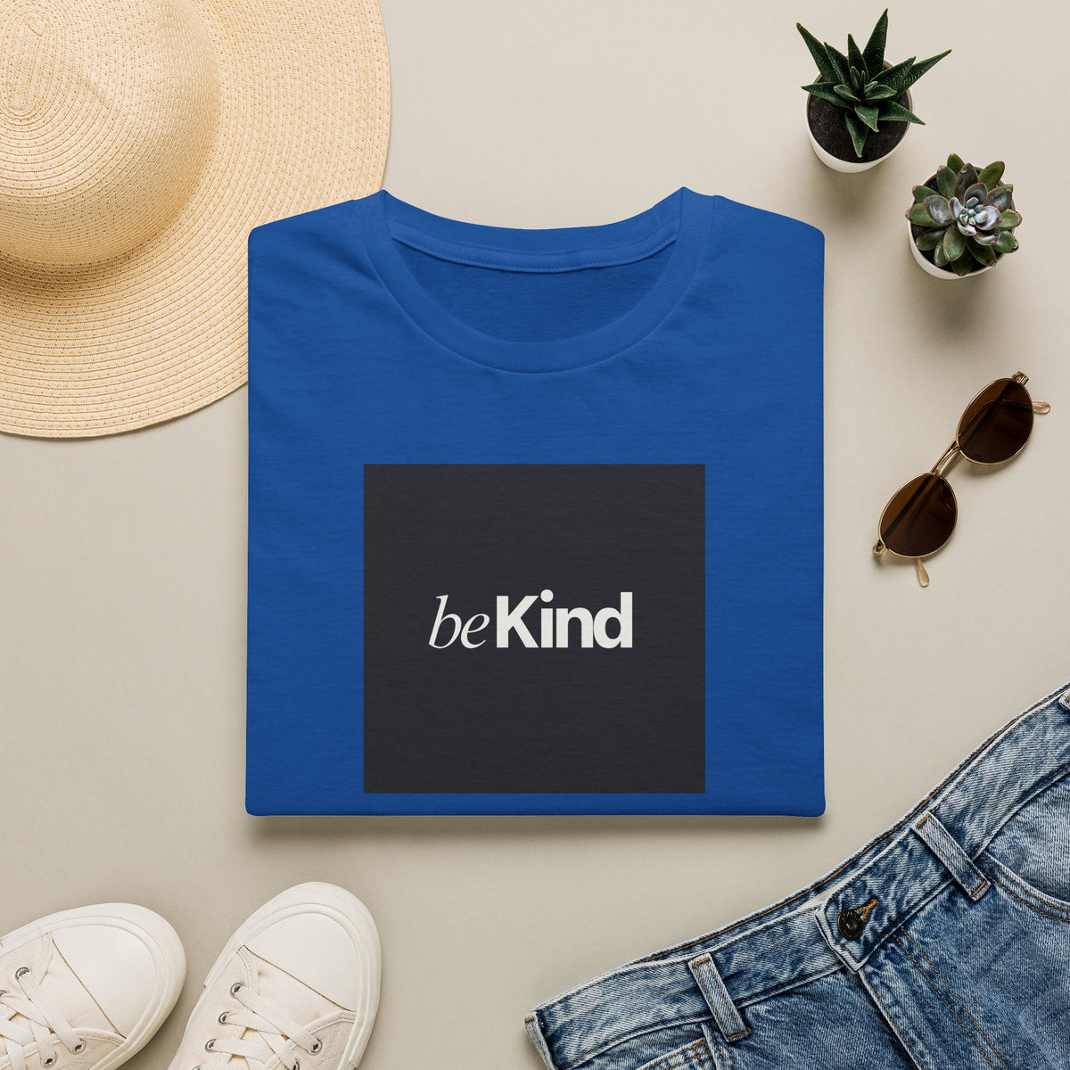 Be Kind Minimalist T-Shirt — Inspirational Positive Message Tee