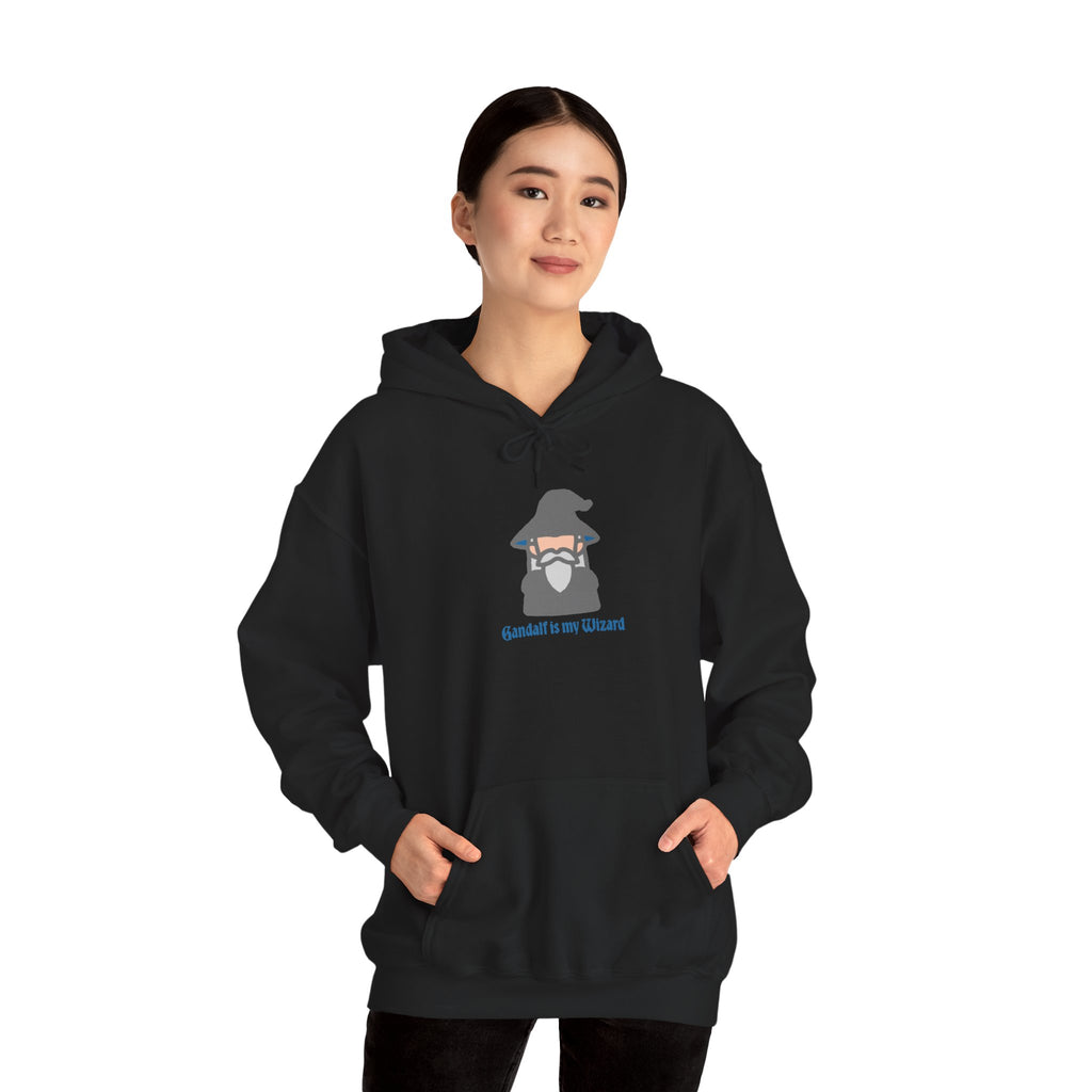Gandalf Is My Wizard Hoodie — Cute Wizard Graphic Pullover