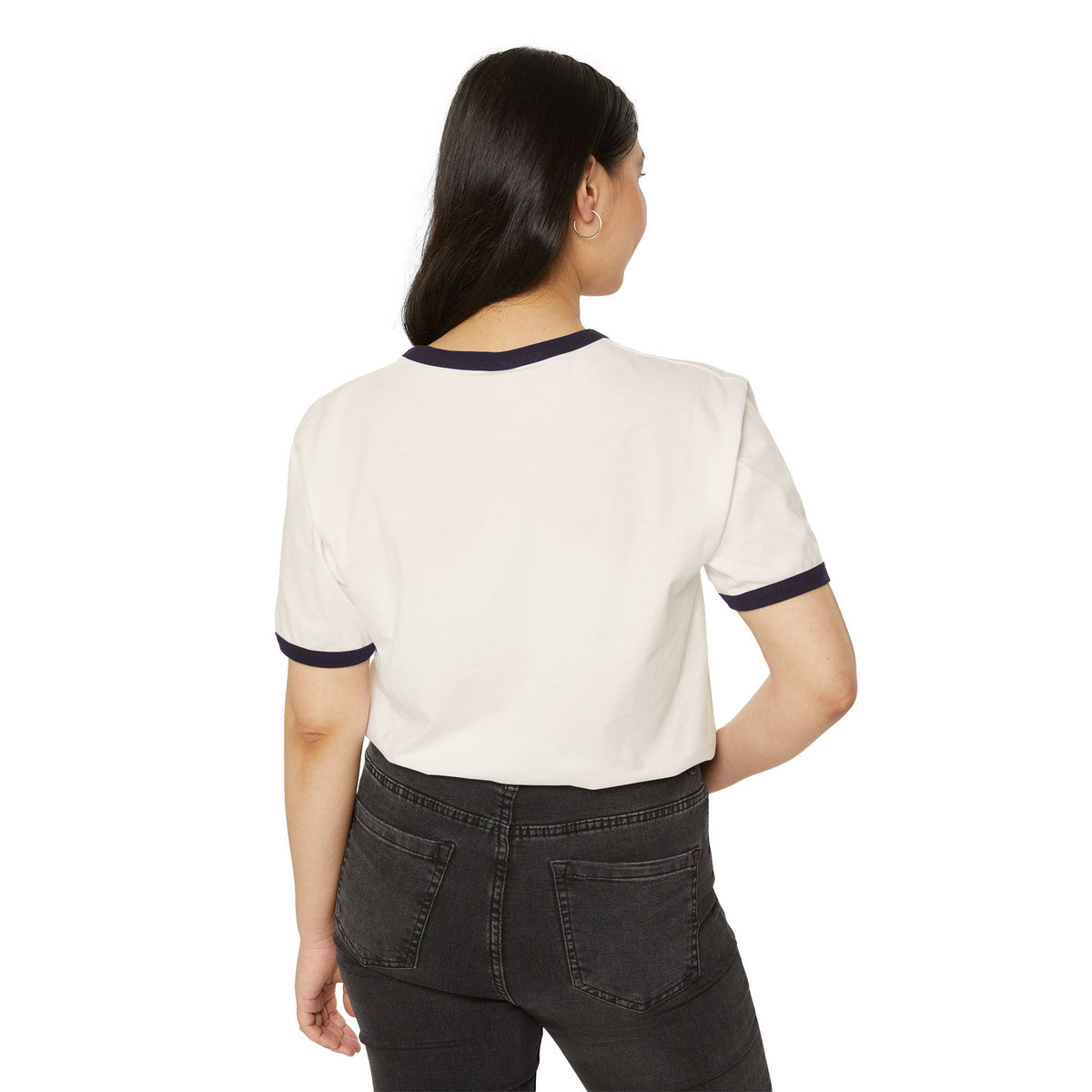 Going to a Concert Ringer Tee — Retro Yellow Text Concert T‑Shirt