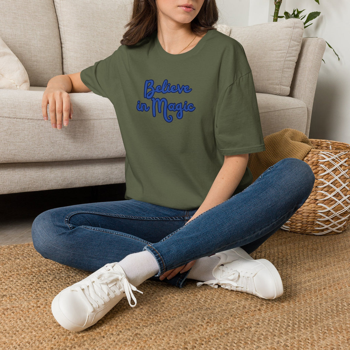 Believe in Magic T‑Shirt — Inspirational Script Tee
