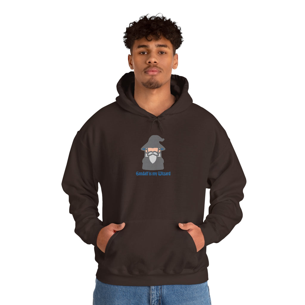 Gandalf Is My Wizard Hoodie — Cute Wizard Graphic Pullover
