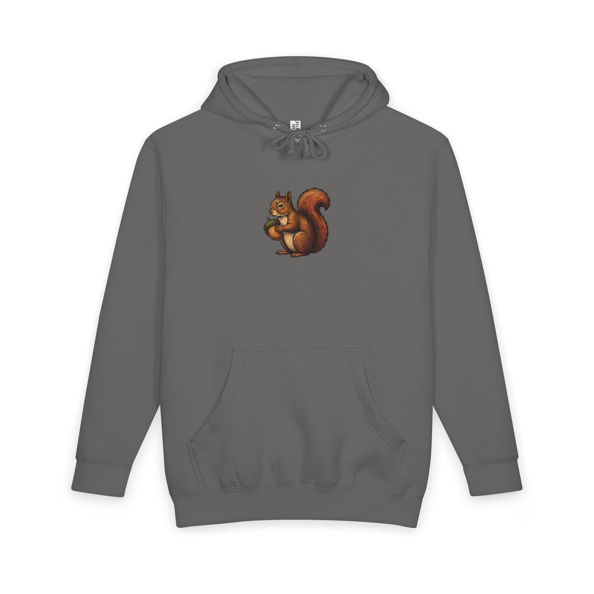 Squirrel Graphic Hoodie – Cute Acorn Forest Crewneck