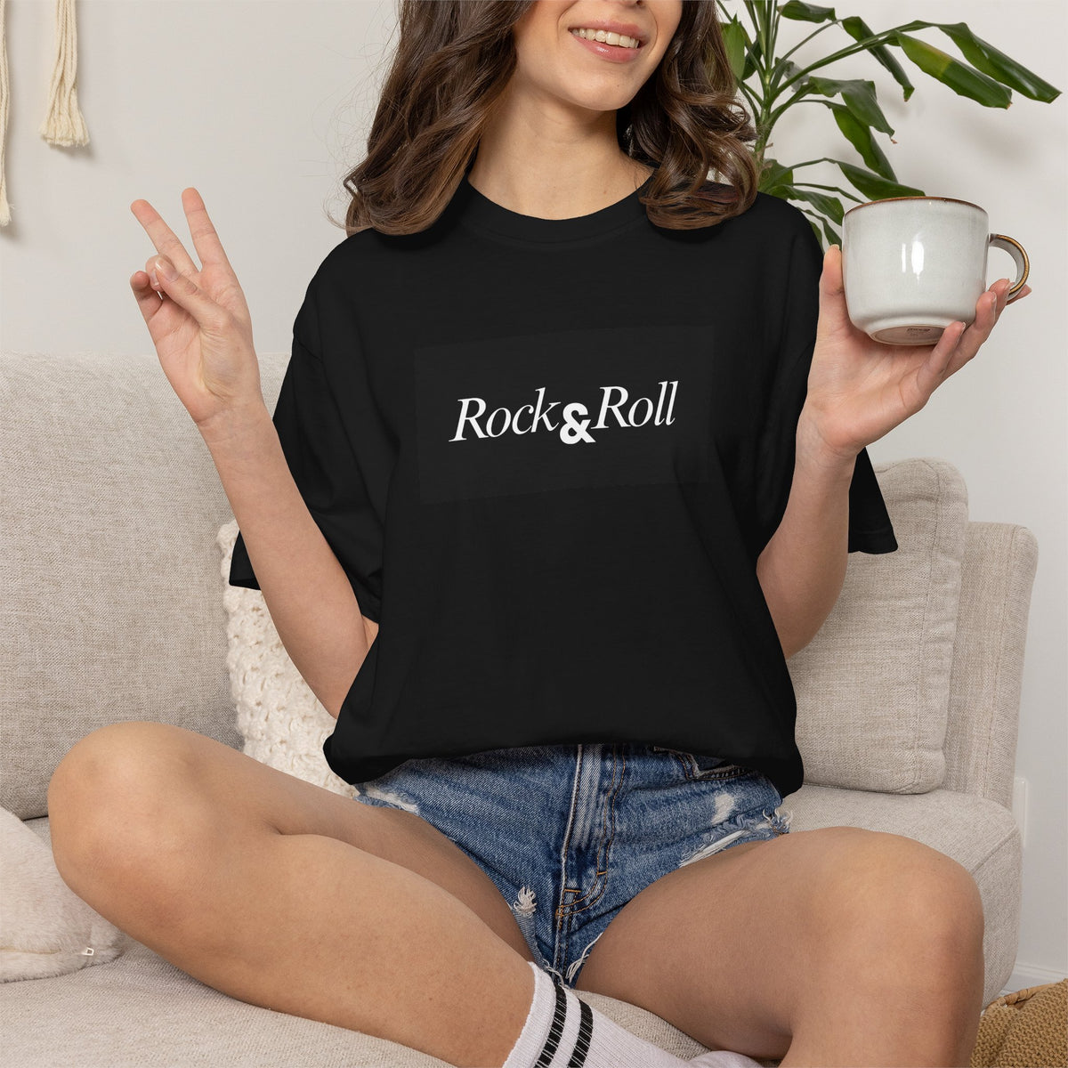 Rock & Roll Box Logo T‑Shirt