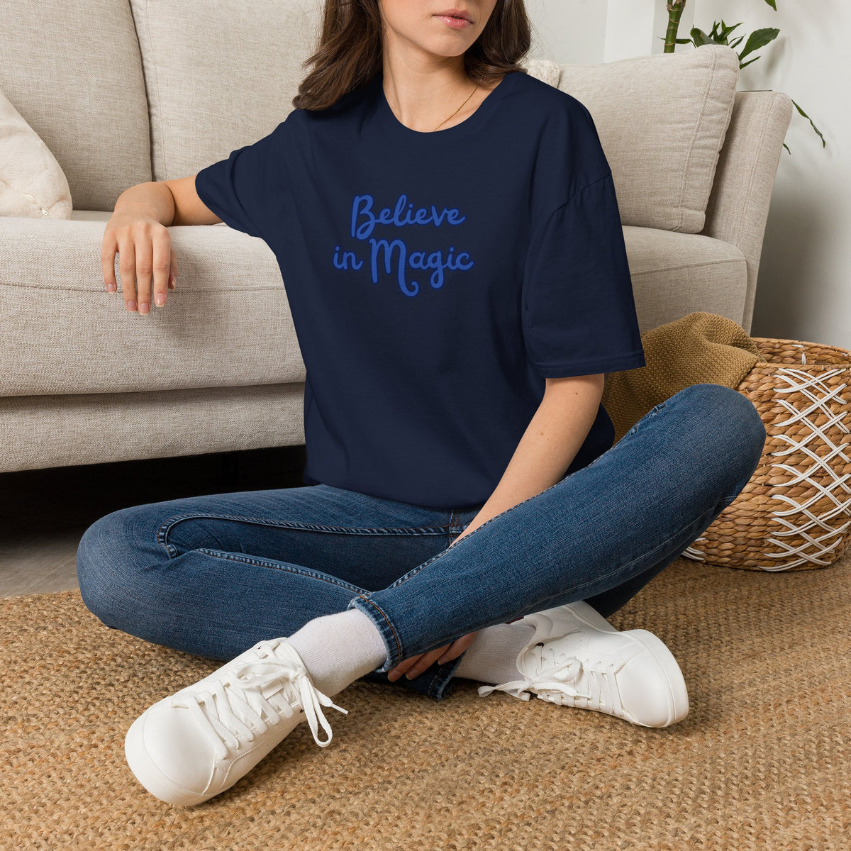 Believe in Magic T‑Shirt — Inspirational Script Tee