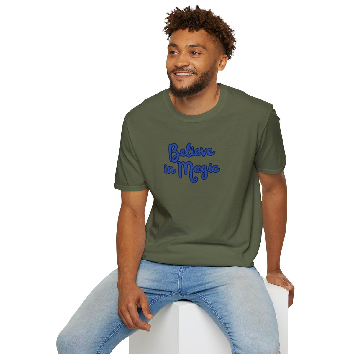 Believe in Magic T‑Shirt — Inspirational Script Tee