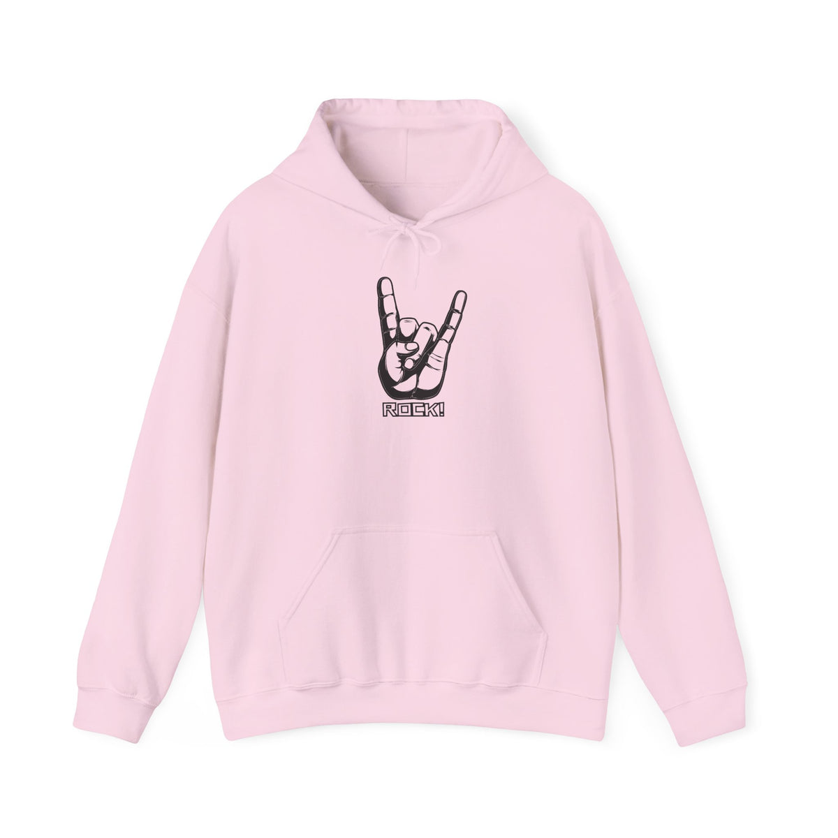 Rock On Hoodie — Cozy Graphic Pullover for Music Lovers