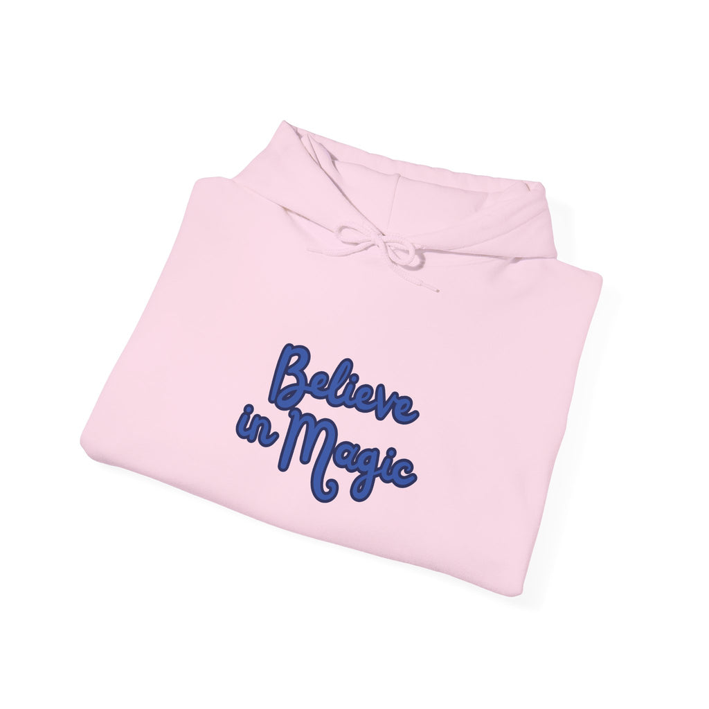 Believe in Magic Hoodie — Handwritten Script Comfort Pullover