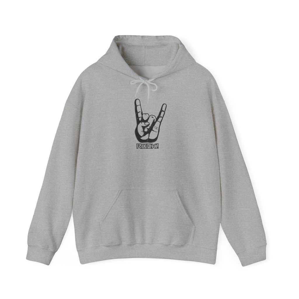 Rock On Hoodie — Cozy Graphic Pullover for Music Lovers