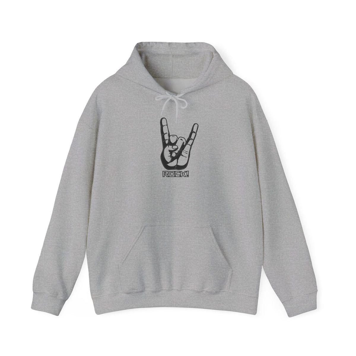 Rock On Hoodie — Cozy Graphic Pullover for Music Lovers