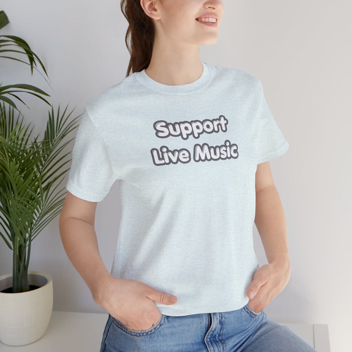 Support Live Music T-Shirt