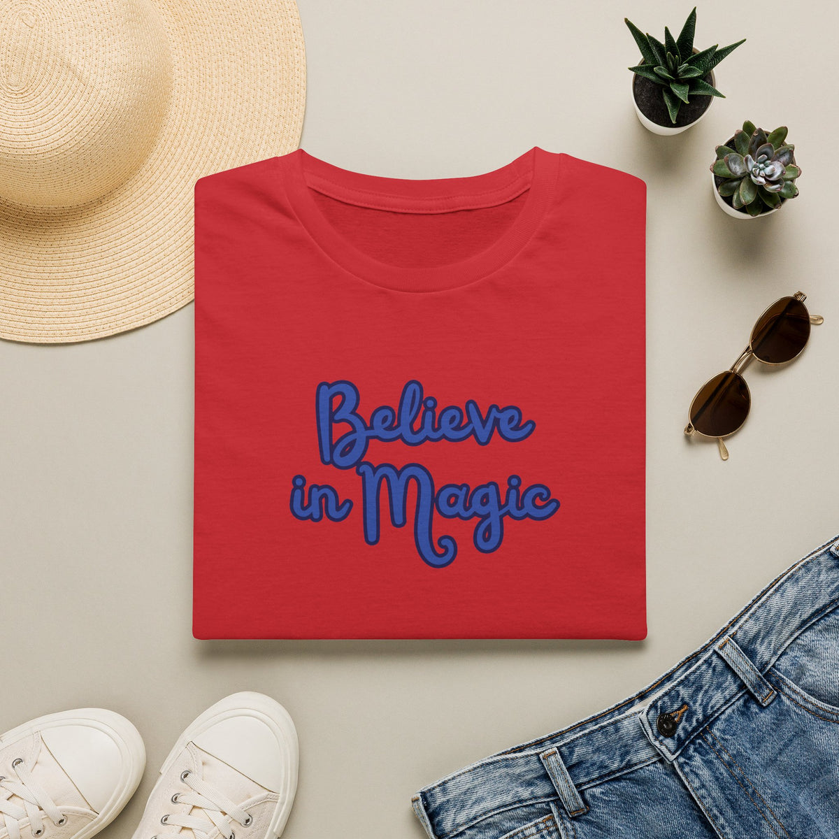 Believe in Magic T‑Shirt — Inspirational Script Tee