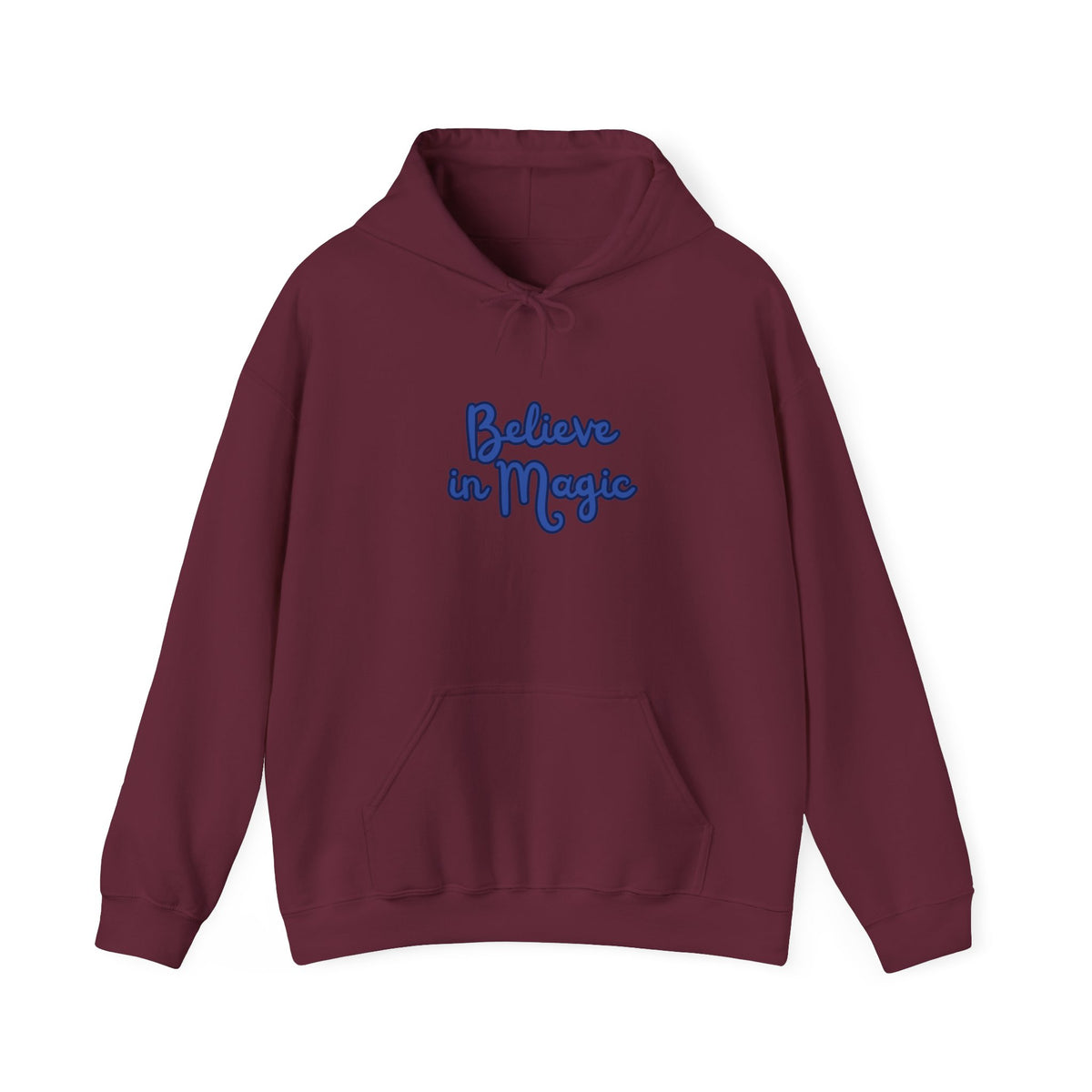 Believe in Magic Hoodie — Handwritten Script Comfort Pullover