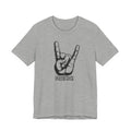 Rock Hand Graphic Tee – "Rock!" Band Concert T-Shirt