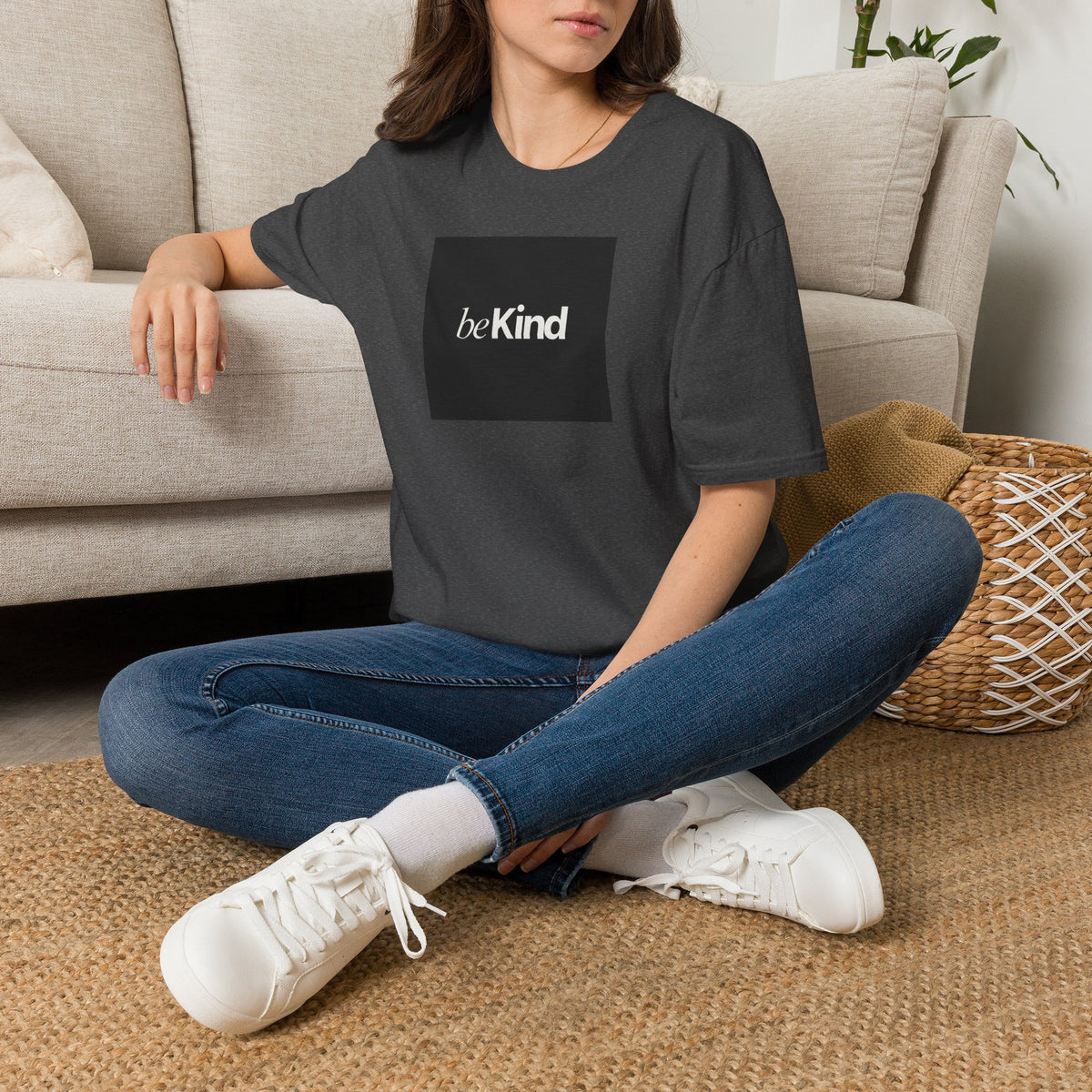 Be Kind Minimalist T-Shirt — Inspirational Positive Message Tee
