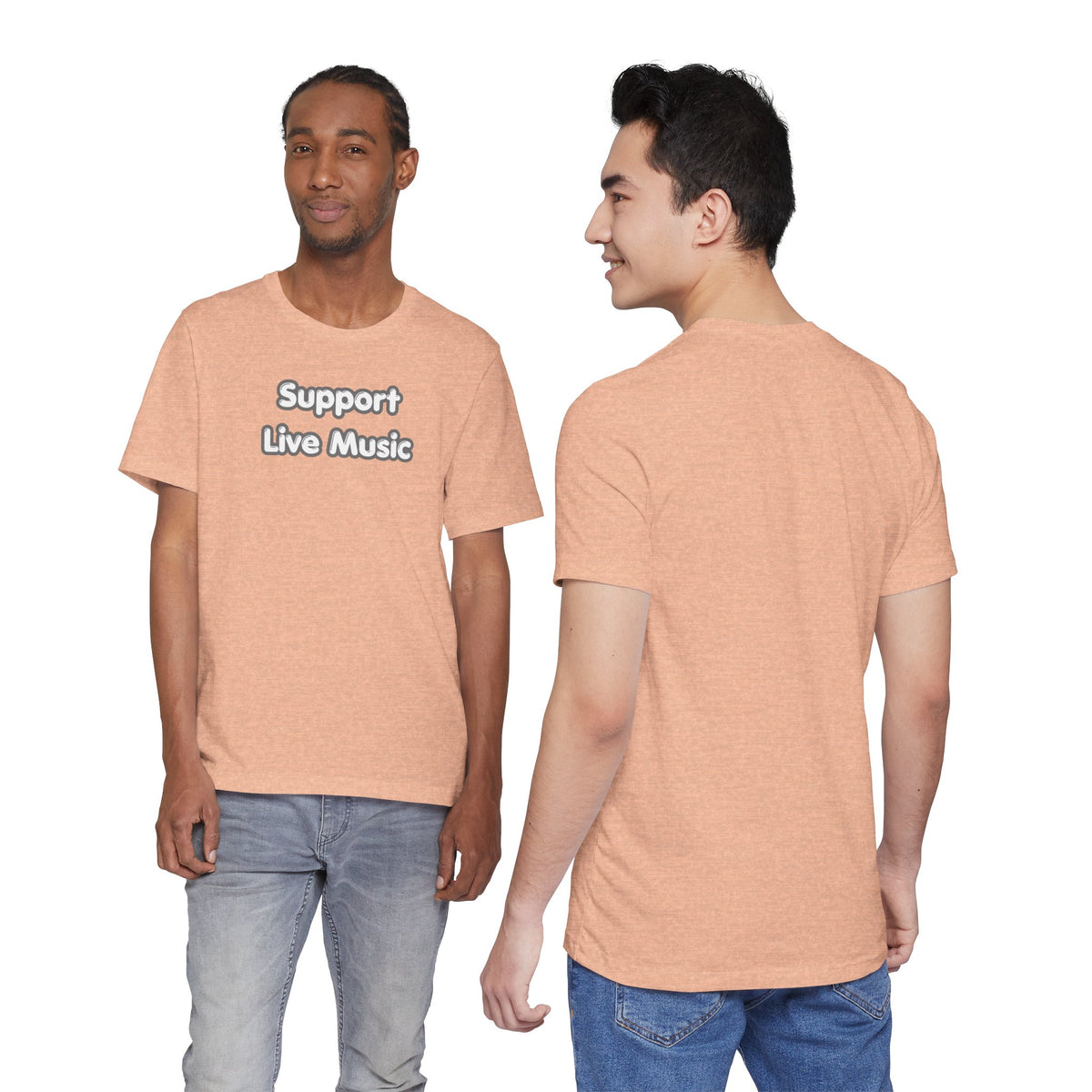 Support Live Music T-Shirt