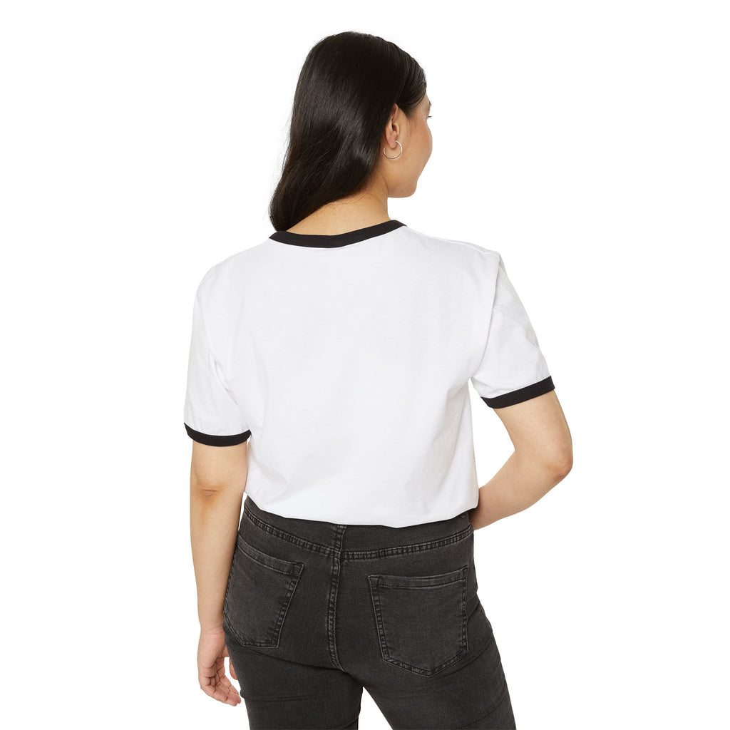 Going to a Concert Ringer Tee — Retro Yellow Text Concert T‑Shirt