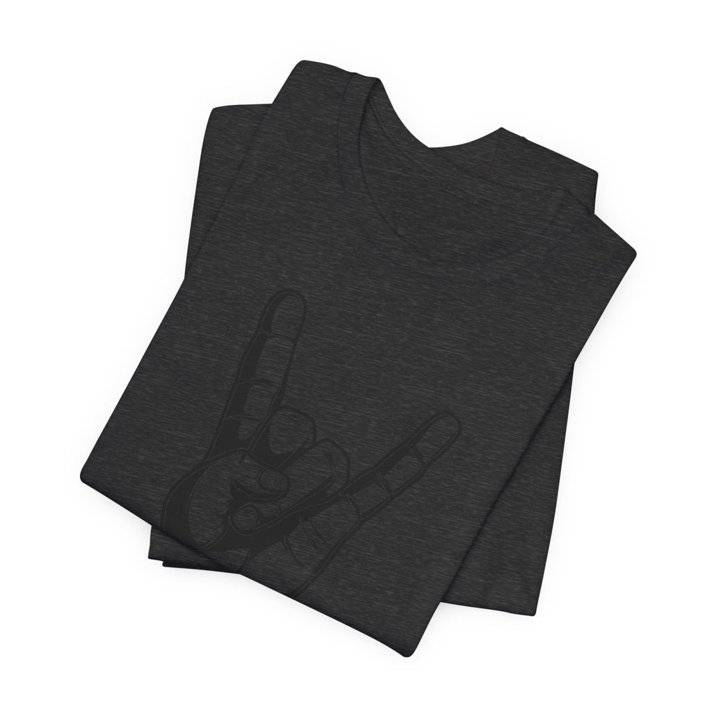Rock Hand Graphic Tee – "Rock!" Band Concert T-Shirt