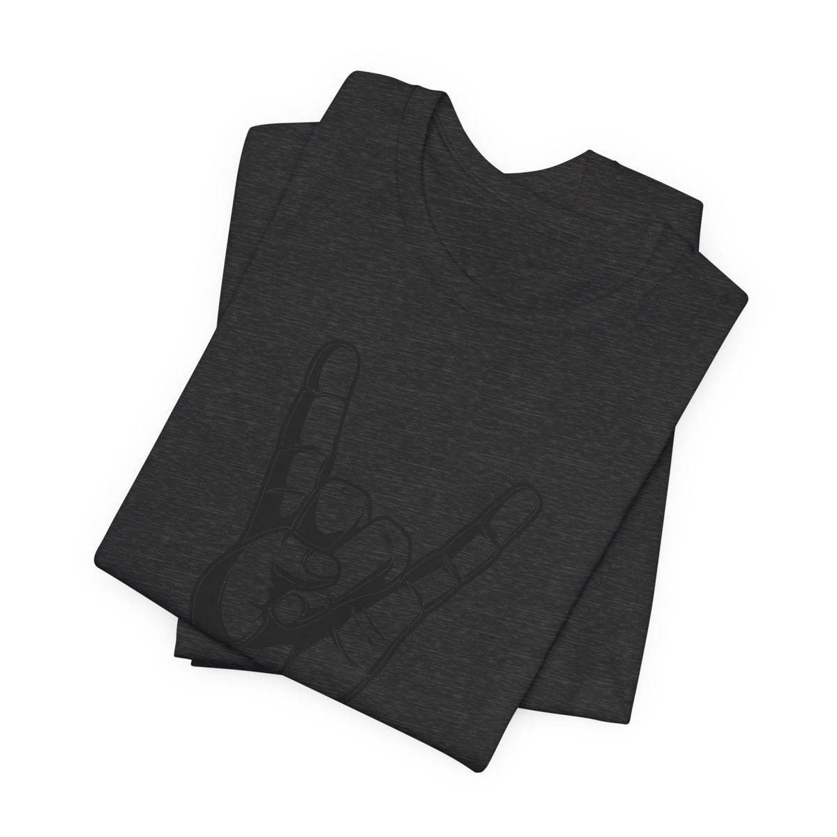 Rock Hand Graphic Tee – "Rock!" Band Concert T-Shirt