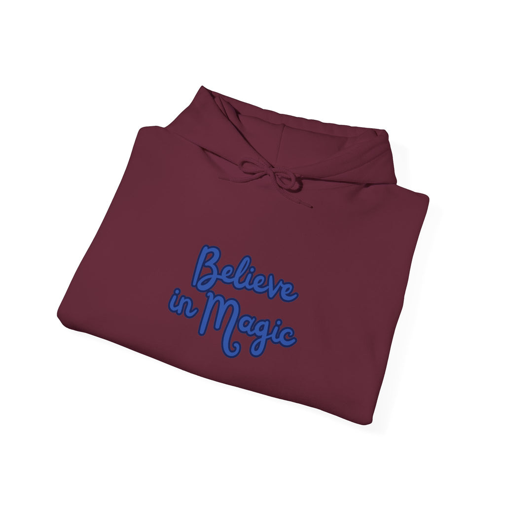 Believe in Magic Hoodie — Handwritten Script Comfort Pullover