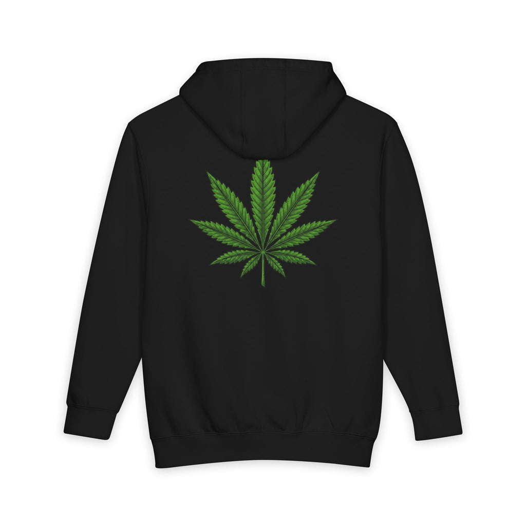 Marijuana Leaf Hoodie - Cannabis Graphic Pullover for Weed Enthusiast's