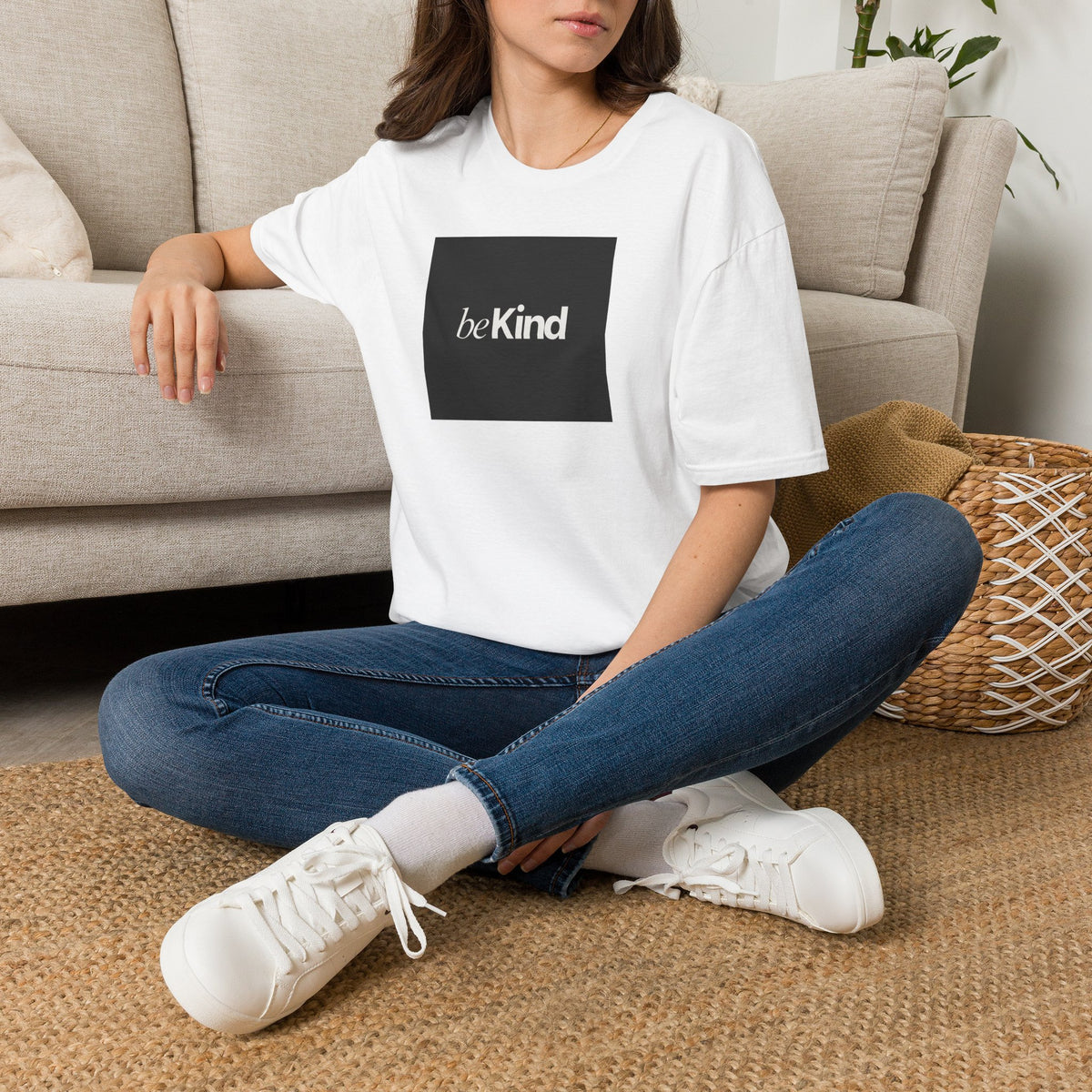 Be Kind Minimalist T-Shirt — Inspirational Positive Message Tee
