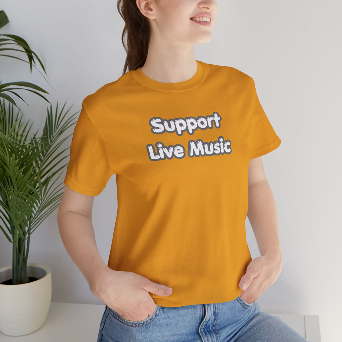 Support Live Music T-Shirt