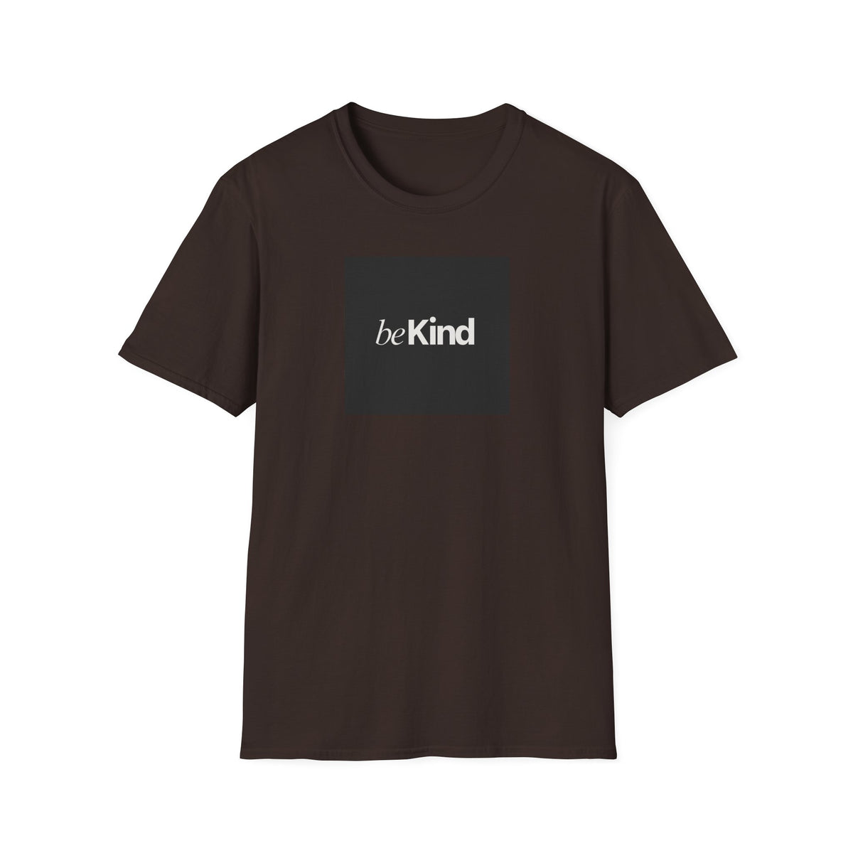 Be Kind Minimalist T-Shirt — Inspirational Positive Message Tee