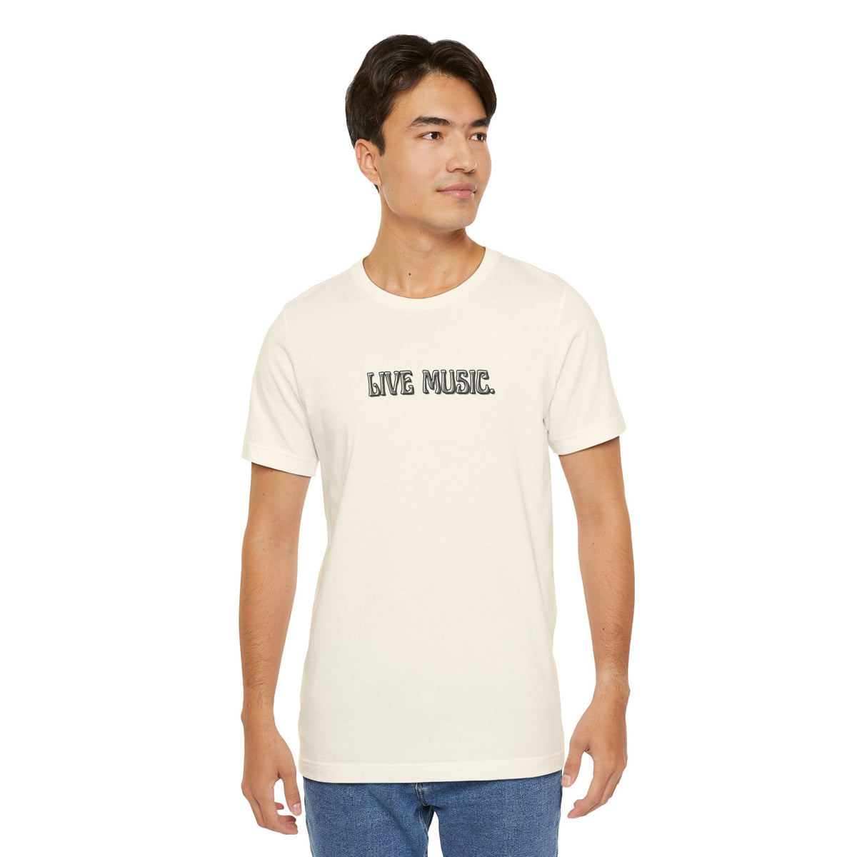 Live Music T-Shirt — Minimalist Concert Tee