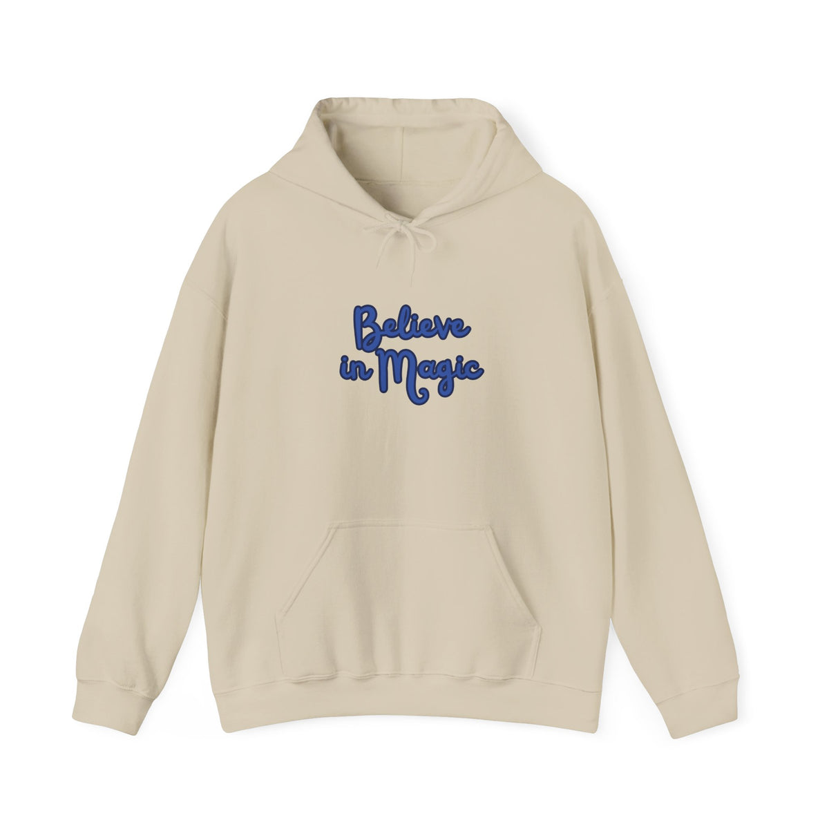 Believe in Magic Hoodie — Handwritten Script Comfort Pullover