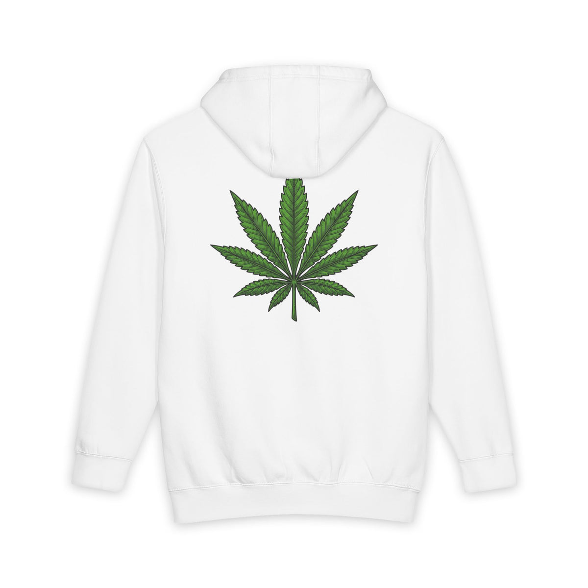 Marijuana Leaf Hoodie - Cannabis Graphic Pullover for Weed Enthusiast's