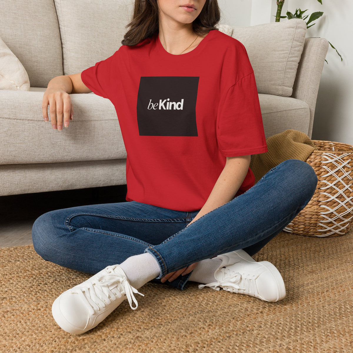 Be Kind Minimalist T-Shirt — Inspirational Positive Message Tee