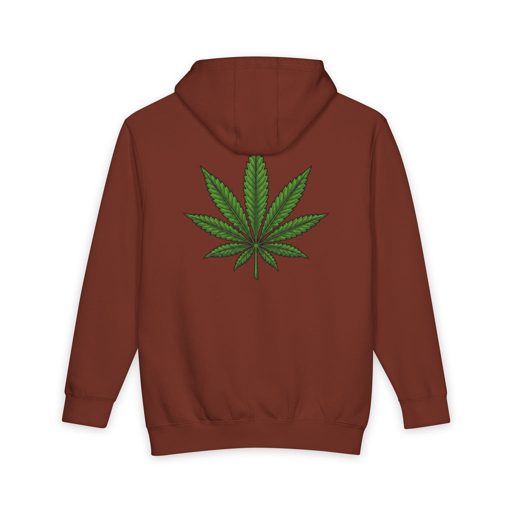 Marijuana Leaf Hoodie - Cannabis Graphic Pullover for Weed Enthusiast's