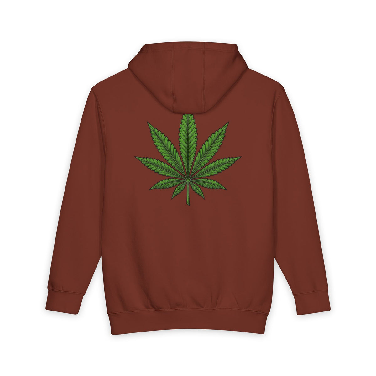 Marijuana Leaf Hoodie - Cannabis Graphic Pullover for Weed Enthusiast's